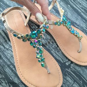 ASOS wide fit flat sandals